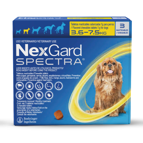 Nexgard Spectra packaging2