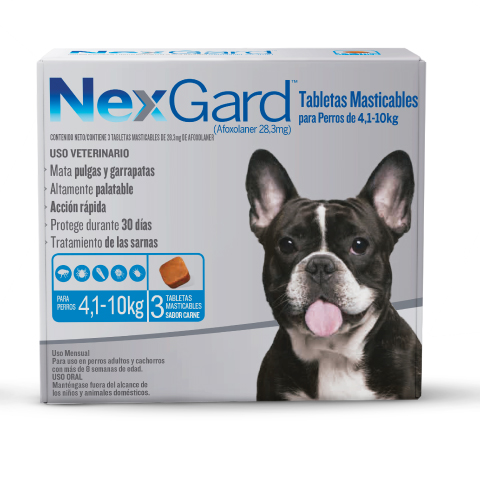 Nexgard Packaging  4,1-10kg